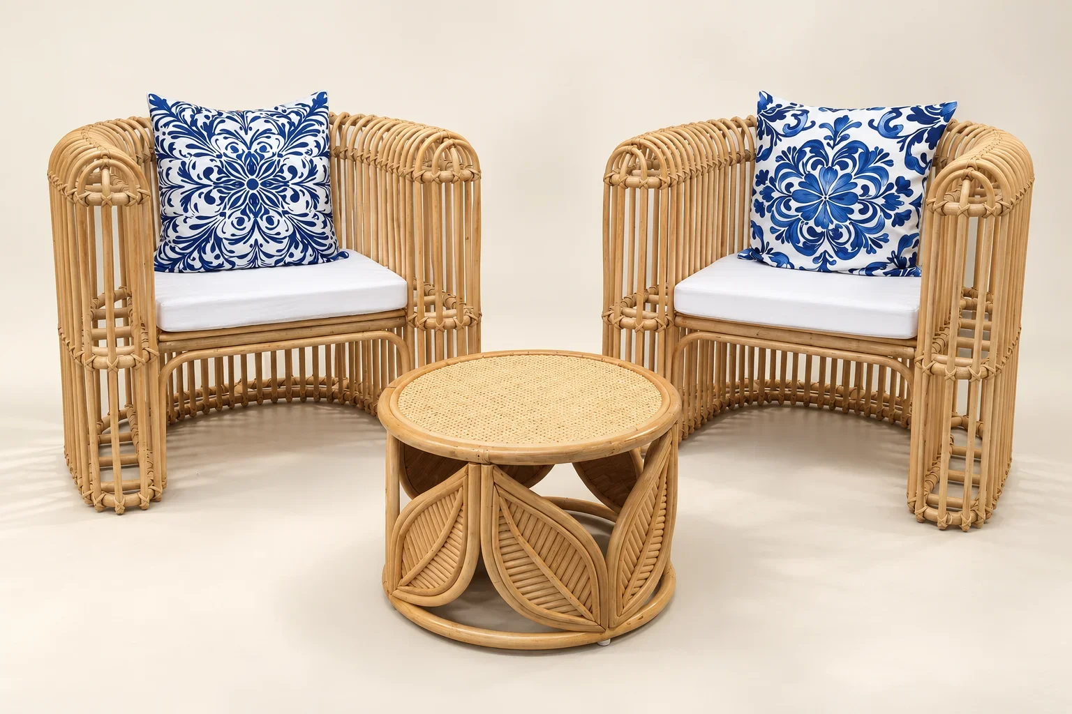 Bali Barrel Lounge Set