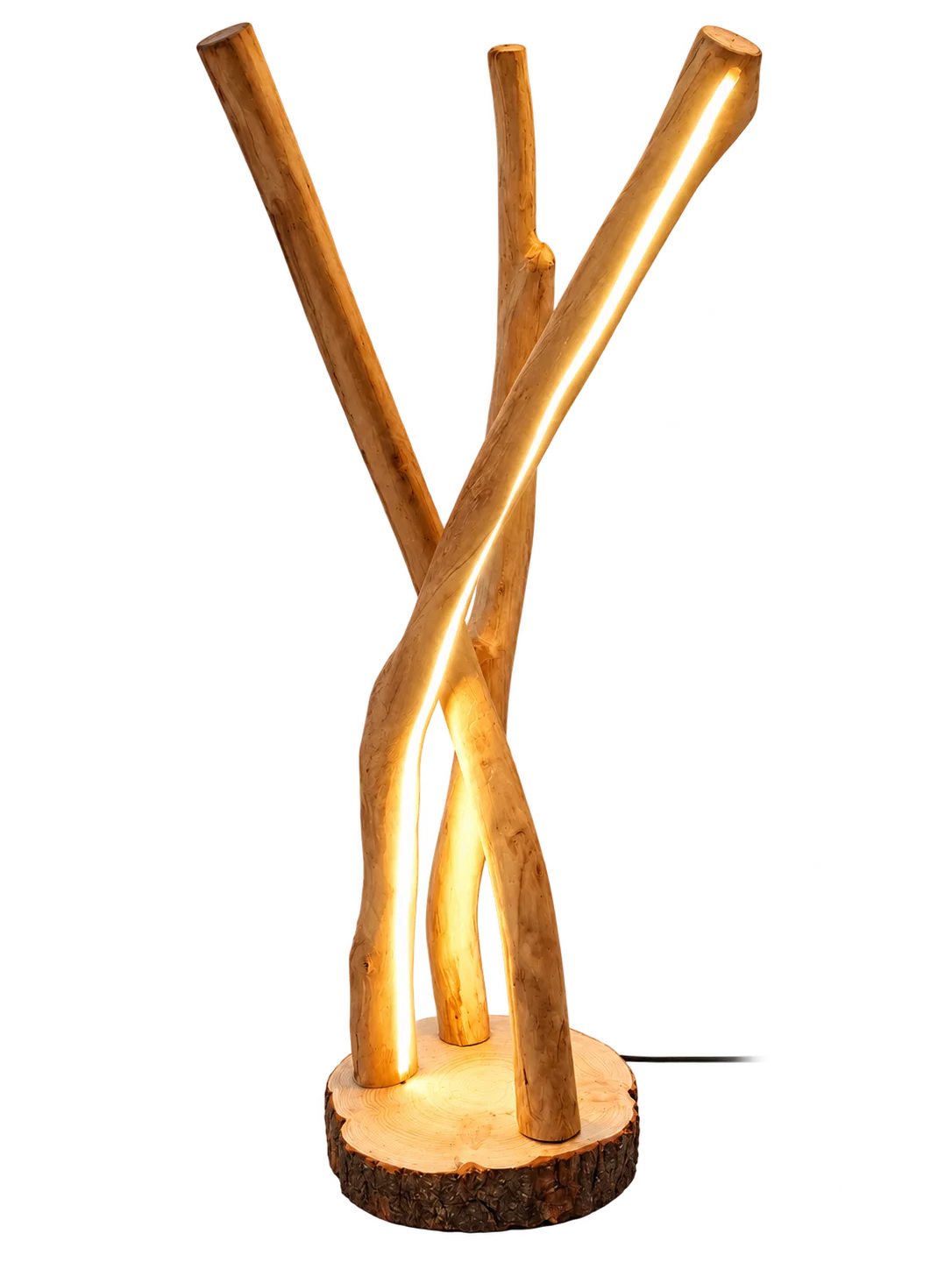 Branchlight Wood Floor Lamp