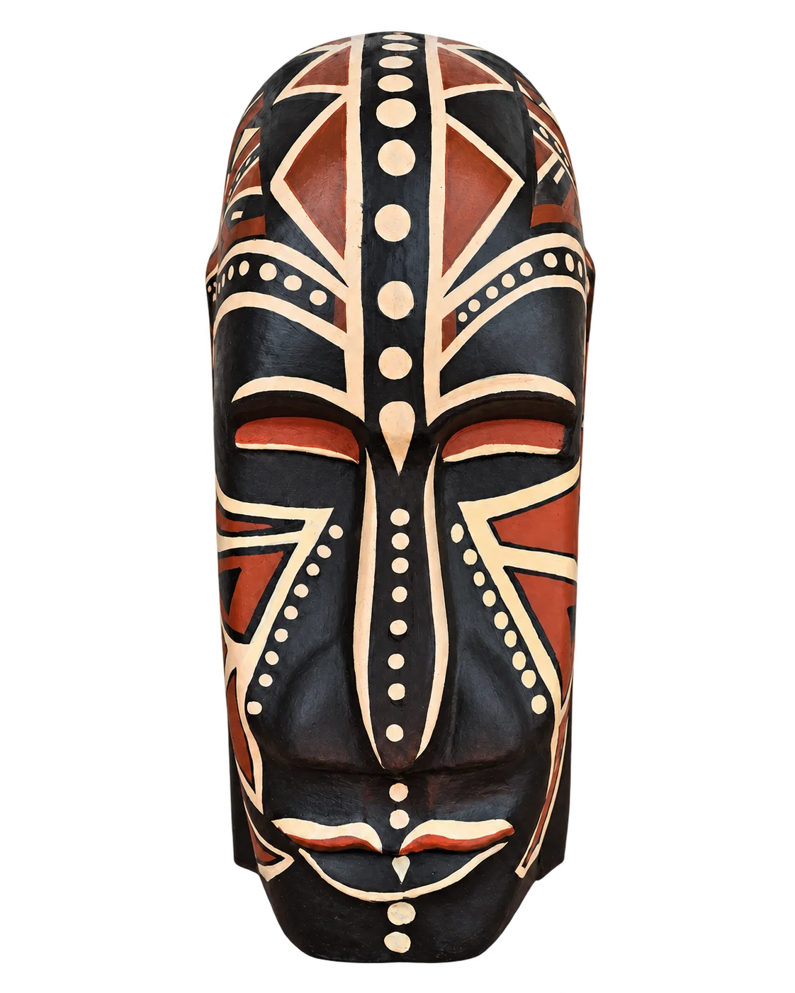 Earth Rhythm Painted Mask