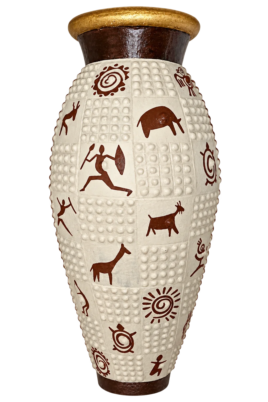 Khoisan Story Floor Vase