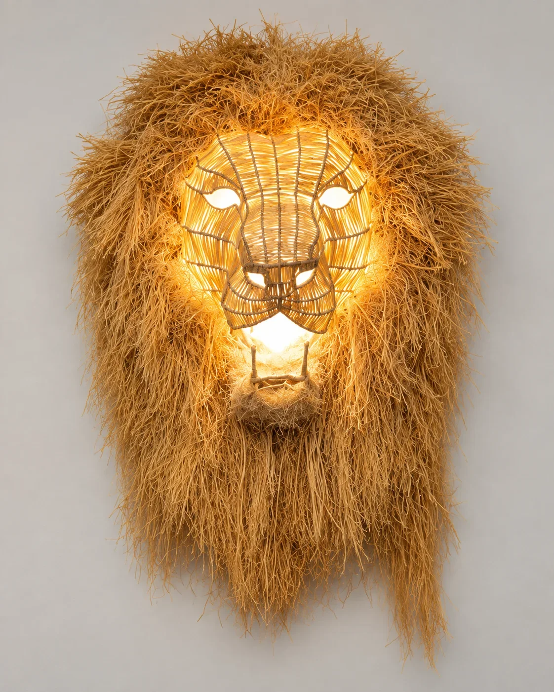 Lion's Glow Wall Lamp
