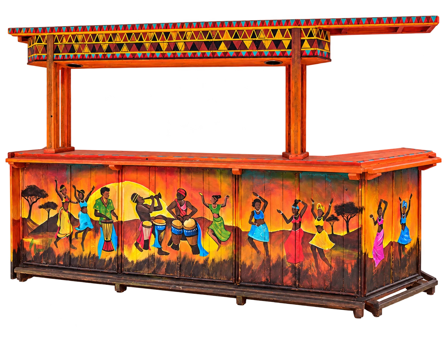 Savannah Rhythm Sleeper-Wood Bar