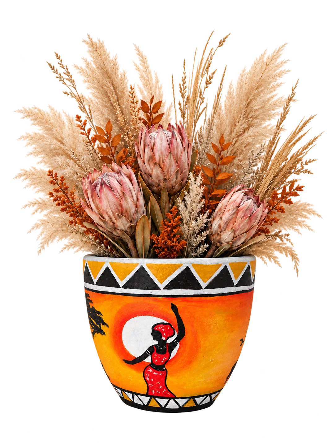 Sunset Dance Pot