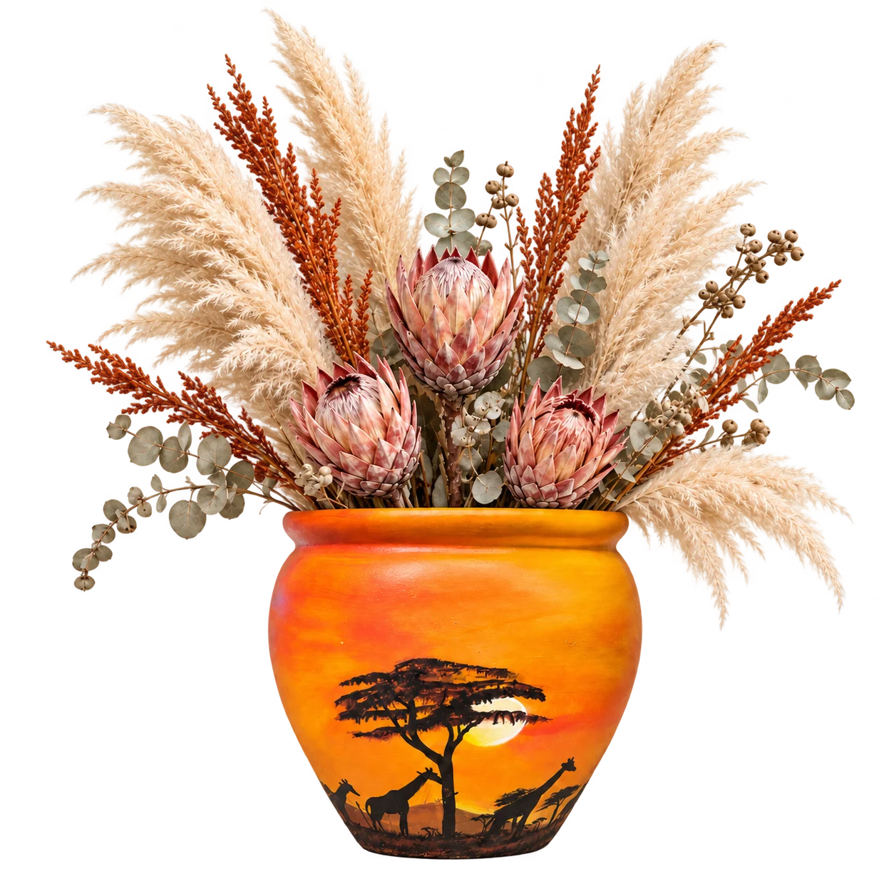 Sunset Safari Pot