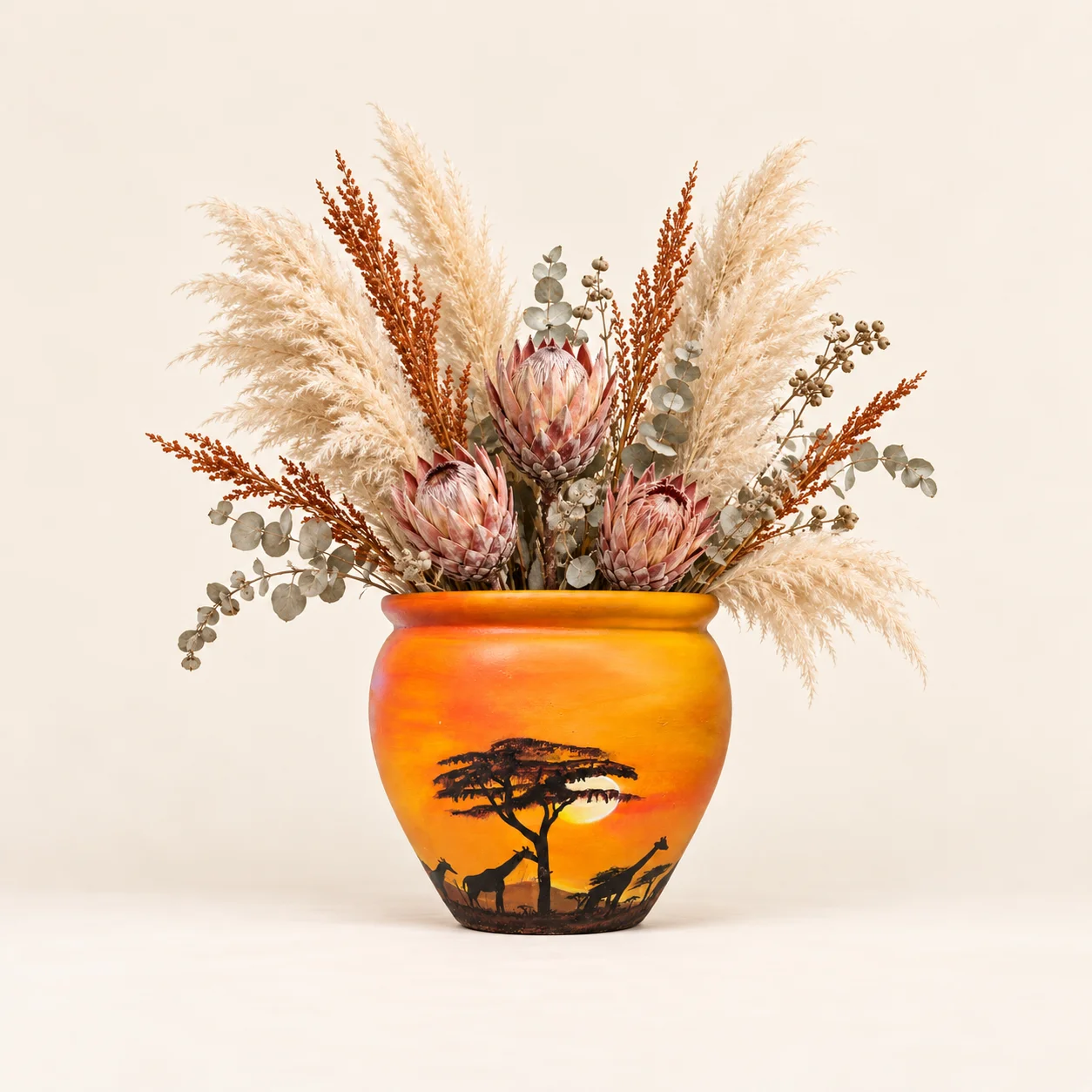 Sunset Safari Pot